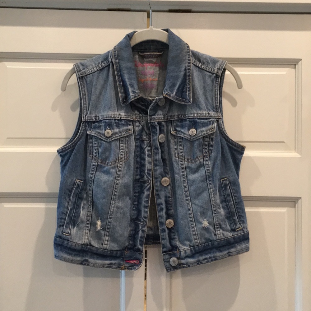 Denim vest
